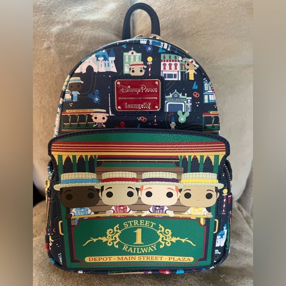 Loungefly/Disney Mini Backpack Multicolor